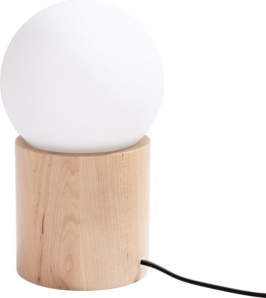 Tischlampe BOOMO 1xG9 8W Holz 21x12x12cm Sollux Lighting