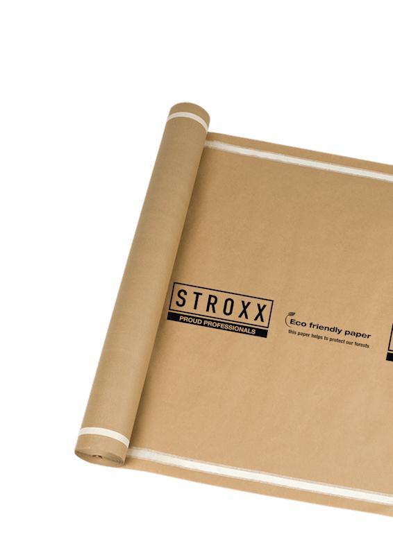 Stroxx Malerabdeckpapier mit Doppelklebeband 0,9 × 45 m kraftpapierbasiert