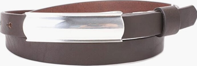 Dámsky opasok Tamaris - 101717 Kožený opasok Willma v hnedej farbe (dĺžka: 95 cm)--