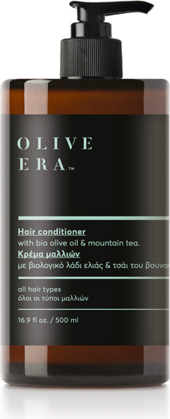 Olive Era Haarspülung Mit Organischem Olivenöl & Griechischem Bergtee 500Ml