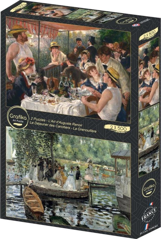 GRAFIKA GRAFIK Puzzle Boarers und La Grenouille 2x500 dlks 33706