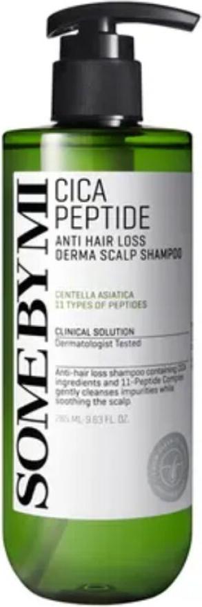 SOME BY MI Cica Peptide Anti-Haarausfall Derma Scalp Shampoo 285 ml (L) - Anti-Haarausfall Shampoo