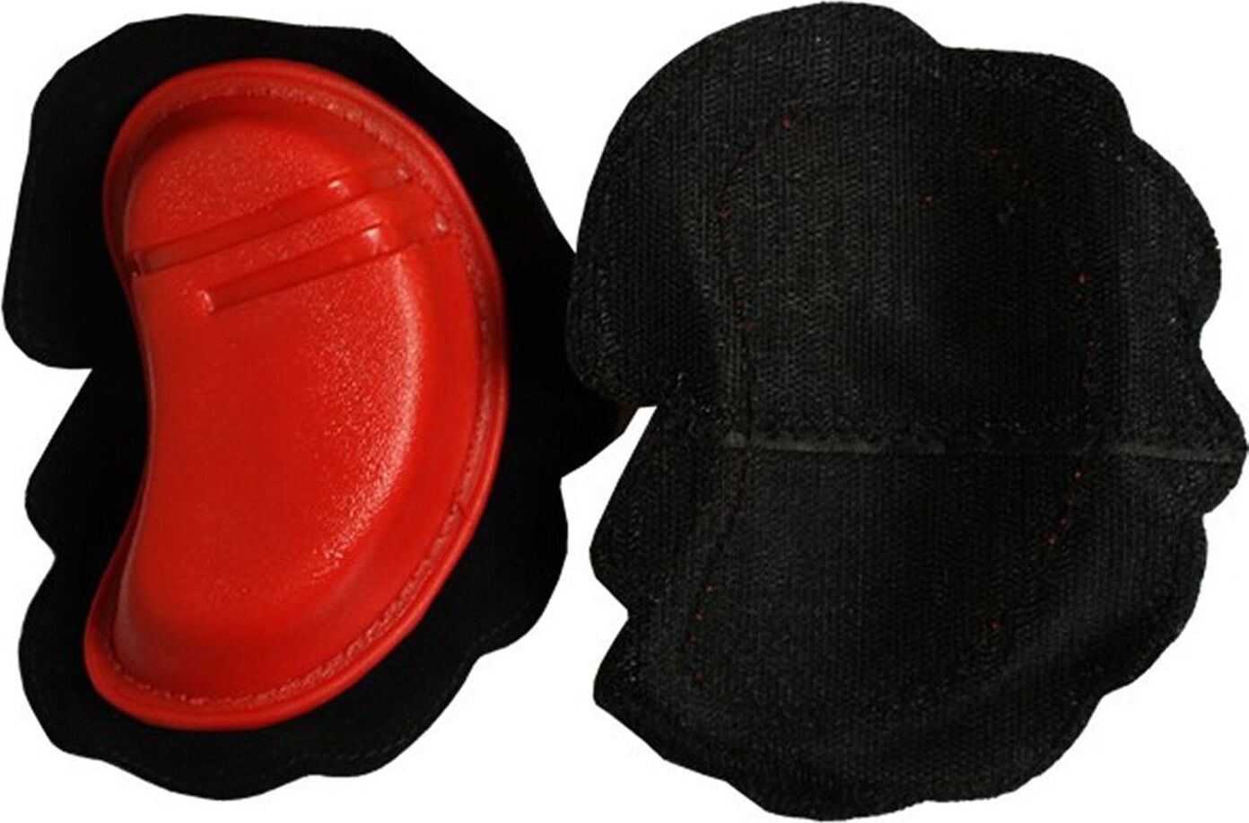 GermanWear German Wear Knieschleifer für Motorradhose Motorradkombi Slider, Farbe:Rot VAR-21007