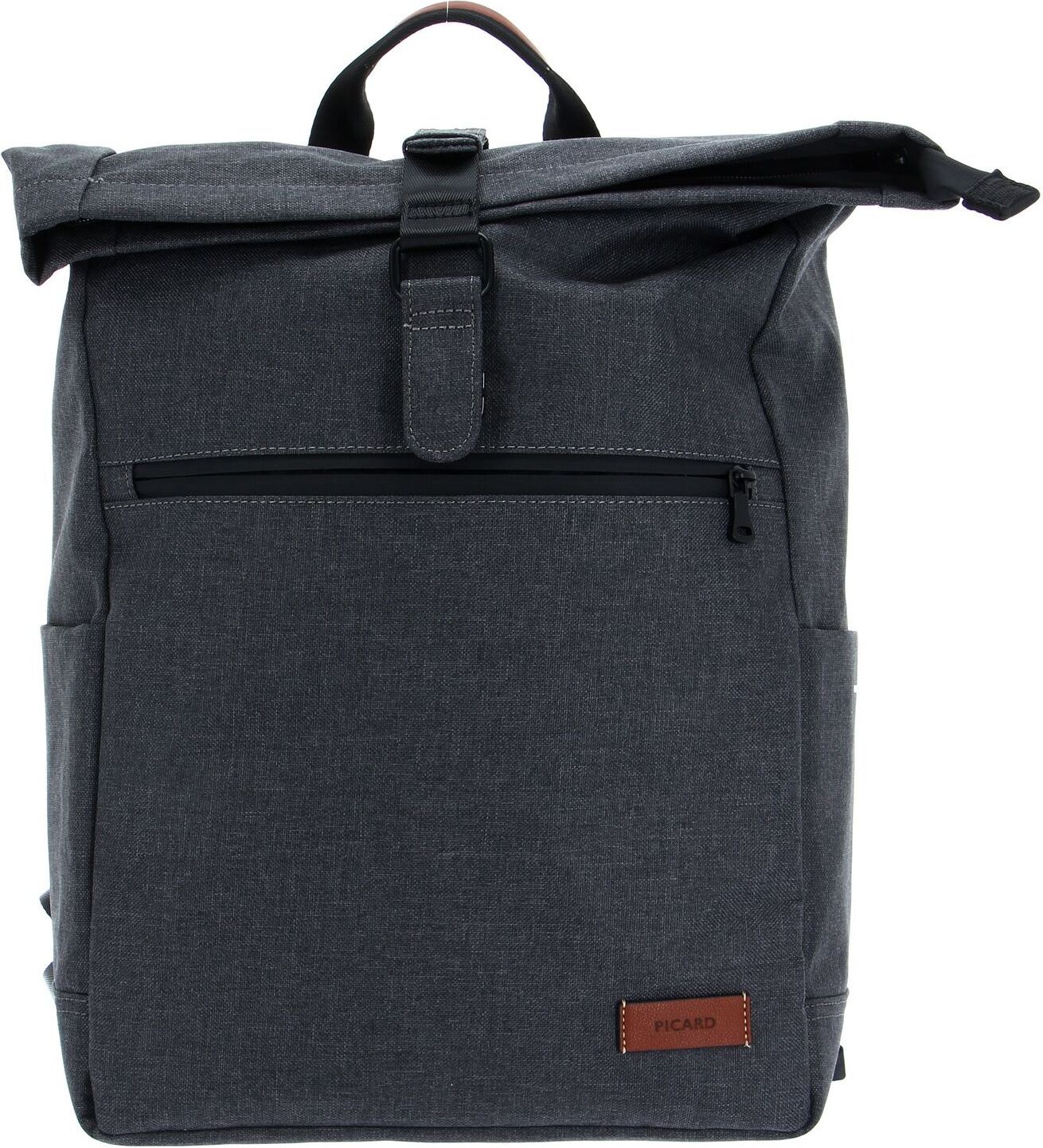 Sac à Dos PICARD Go Eco Backpack – Anthracite, Homme, 100% Polyester, Ordinateur, Résistant à L’eau