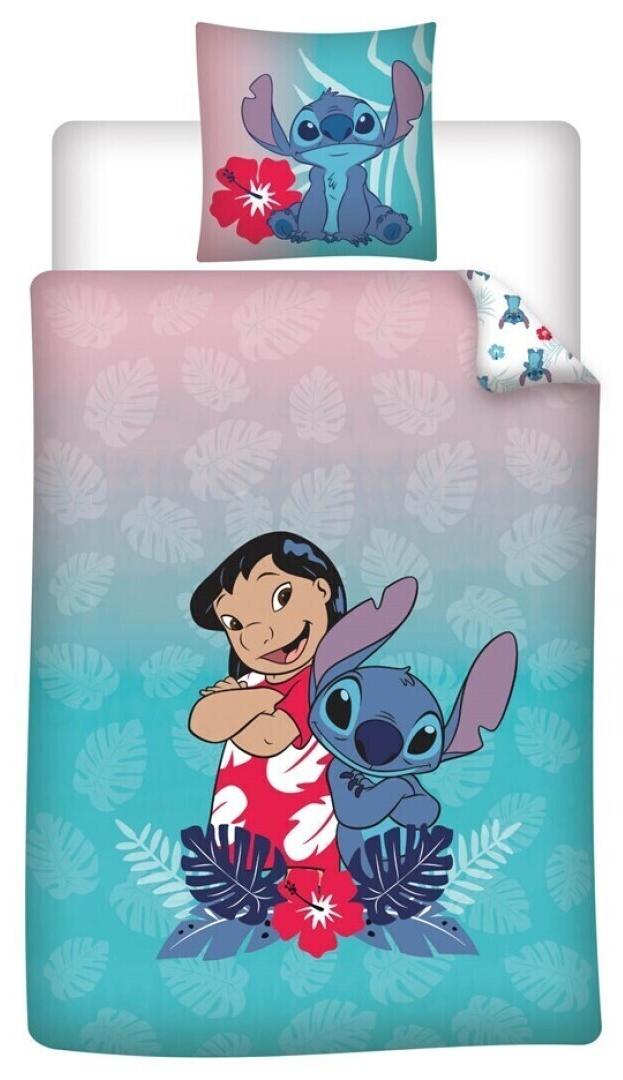Disney Lilo und Stitch Kinder Mikrofaser Bettwäsche 2tlg. Set 135-140x200 65x65