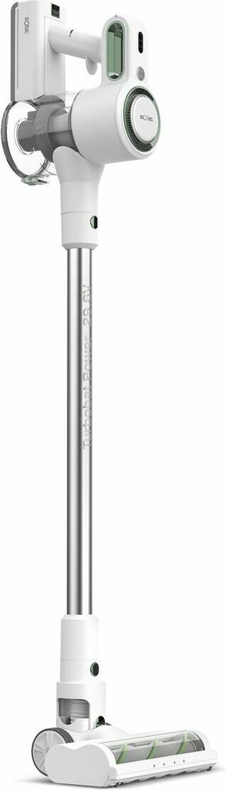 Solac AE2505, Tyčový vysávač 2 v 1, Bezvreckové, Biela, Suchý, HEPA, Cyklónový