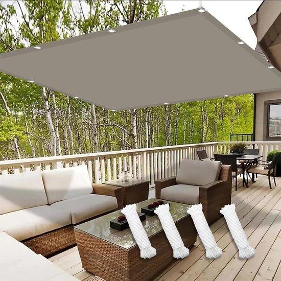 OEM Beschattungsdecke für Garten - 98% UV-Schutz - 1,60 x 2,40 m - Kaffeebraun 2026