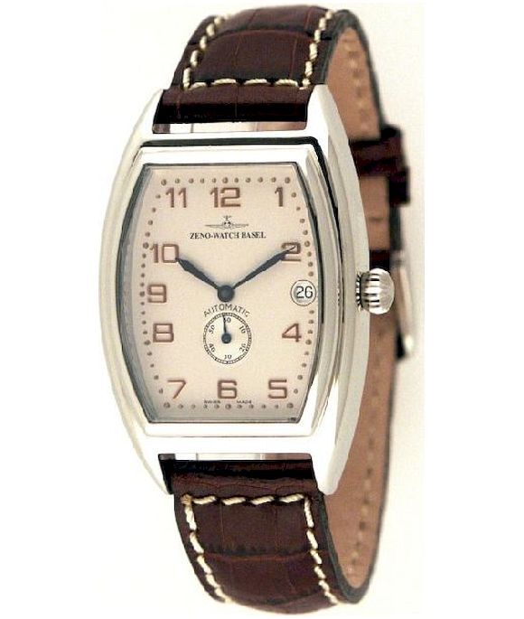 Zeno-Watch - Náramkové hodinky - Pánske - Tonneau Retro Automatic Retro 6 - 8081-6-f2