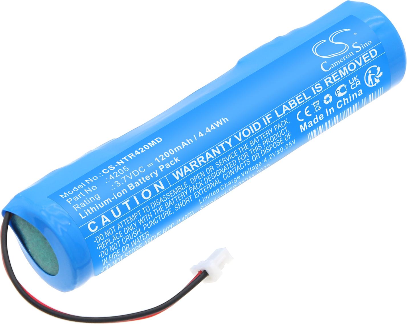 TECHTEK Akku Kompatibel mit [Integra 8 Channel] 12 Channel VIAFLO, 12 Channel VOYAGER, 16 Channel VIAFLO, 4 Channel VOYAGER, 4011, 4012, 4013, 4014,