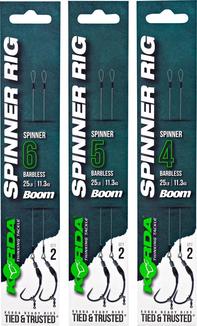 Korda Spinner Rig Spinner 25 lbs Size 5 KRR022