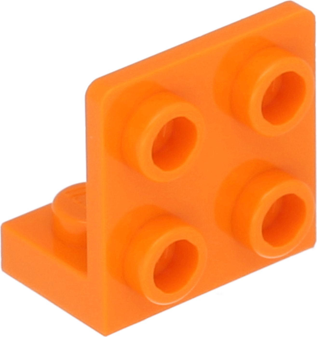 LEGO uholník: 25 konzol 1x2/2x2, 90°, oranžová