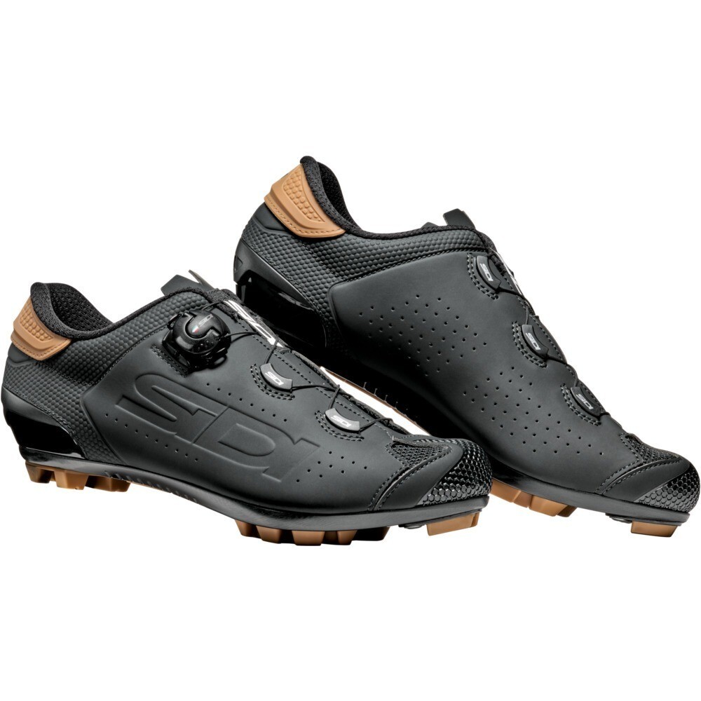 SP Connect Sidi MTB DUST Schotterstiefel schwarz, Größe 39 DUSTNENE390
