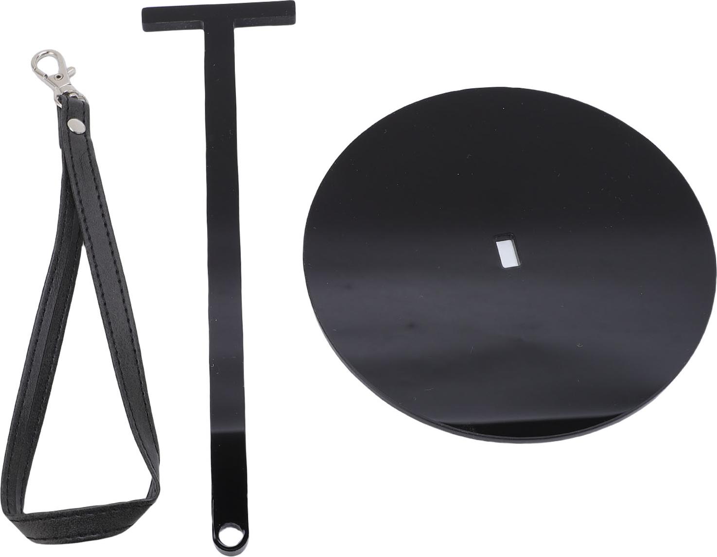 Gistuch Handgelenkgarnhalter Acrylgummi -Gummi 360 -Grad -Rotation tragbarer Ballständer für Reisen im Freien Schwarz