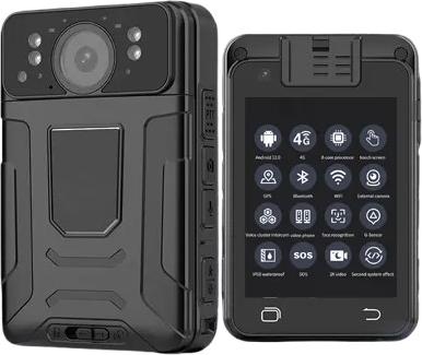 Secutek Polizeiliche 4G-Bodykamera S9 – 64 GB, Android