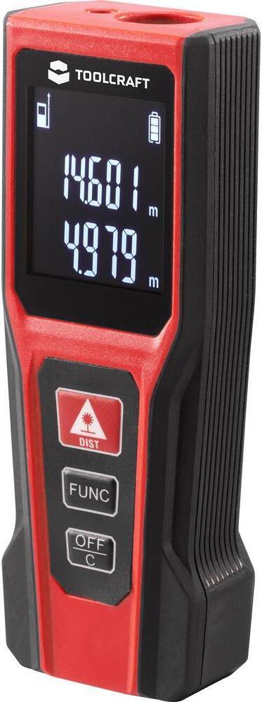 TOOLCRAFT Laser-Entfernungsmesser 20 m