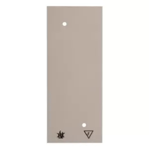 Berker 1055 Selbstverlöschende Bodenplatte weiß Aufputz