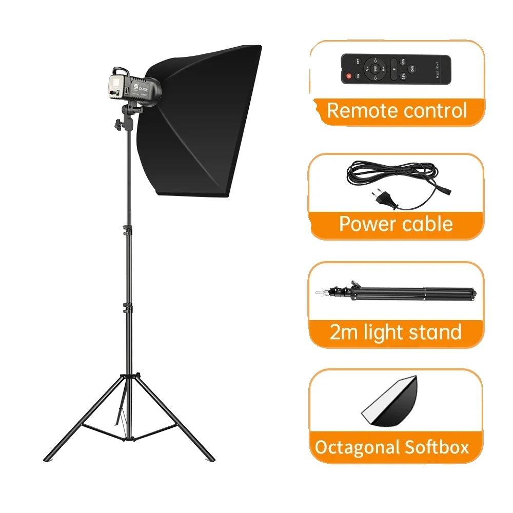 Fotografické LED video svetlo, nastaviteľný jas, široký rozsah teploty farieb , SH-TYD-100-1-18