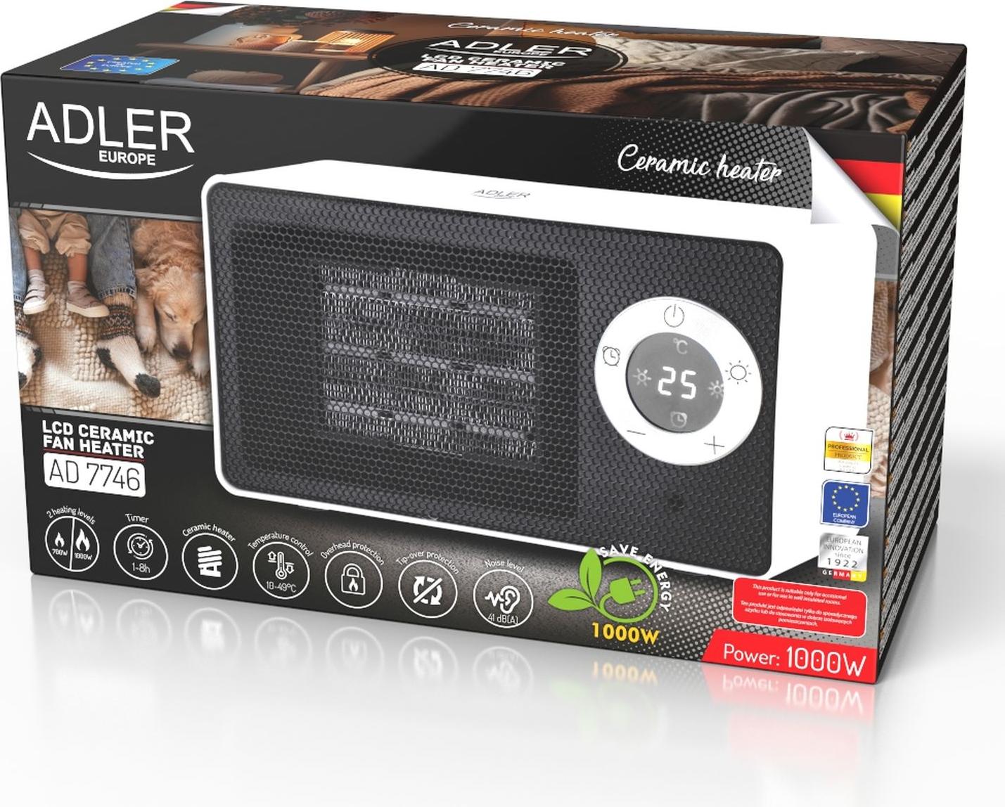 Ventilateur A Batterie Packs De 2 Ventilateurs Mural Lexical 75W Noir