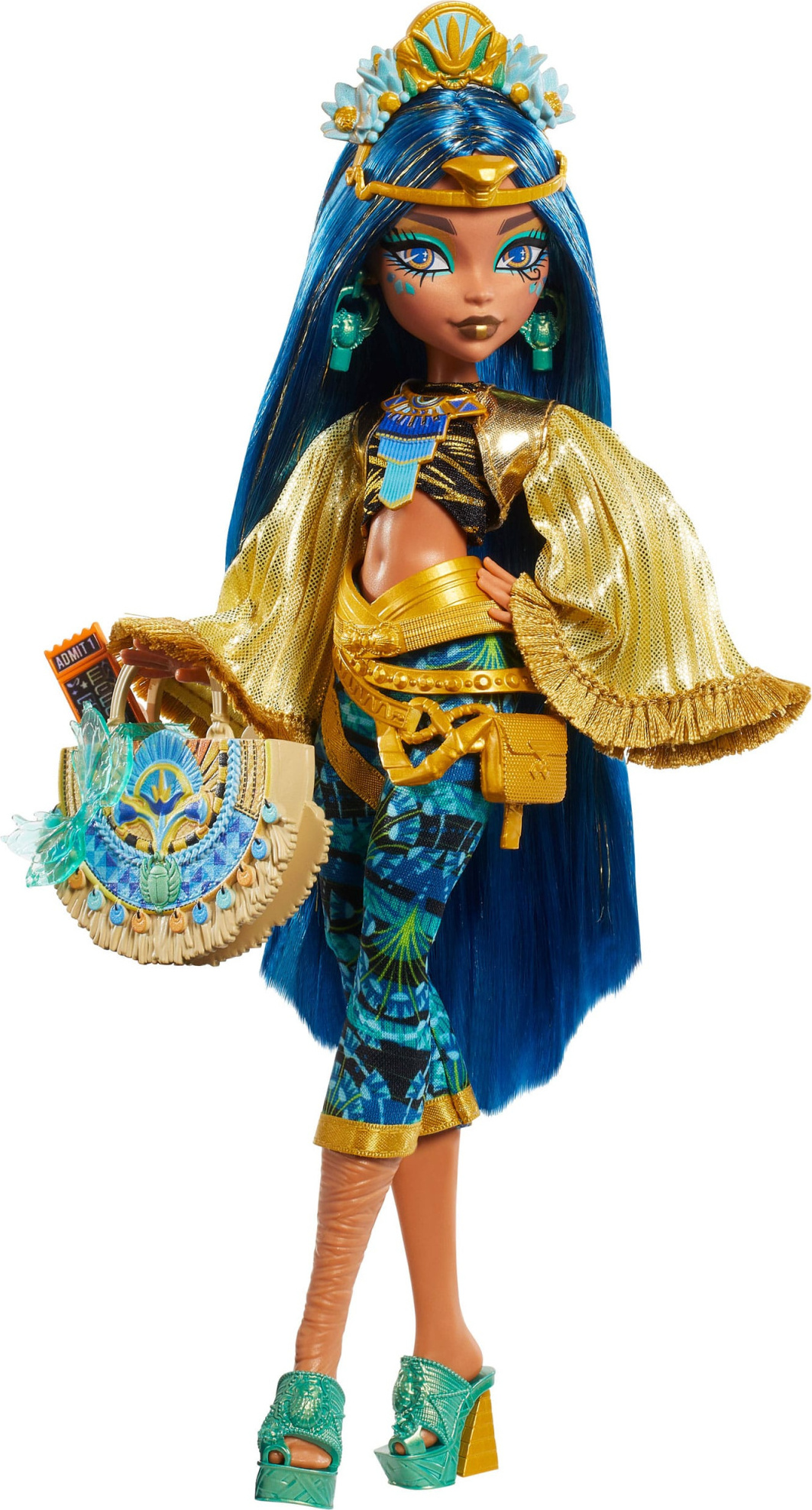 MATTEL Monster High Monster Fest Puppe Cleo de Nile Puppe HXH81