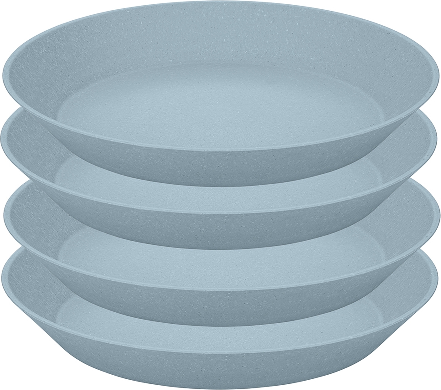 Van Well 6er Set Suppenteller Monika - Porzellan Geschirr Mit Mohn-Blume Design