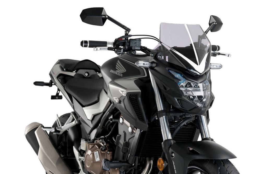 Puig Windschutzscheibe New Generation Sport – Transparent, 3 Mm Methacrylat, Aerodynamisch, Für Motorräder