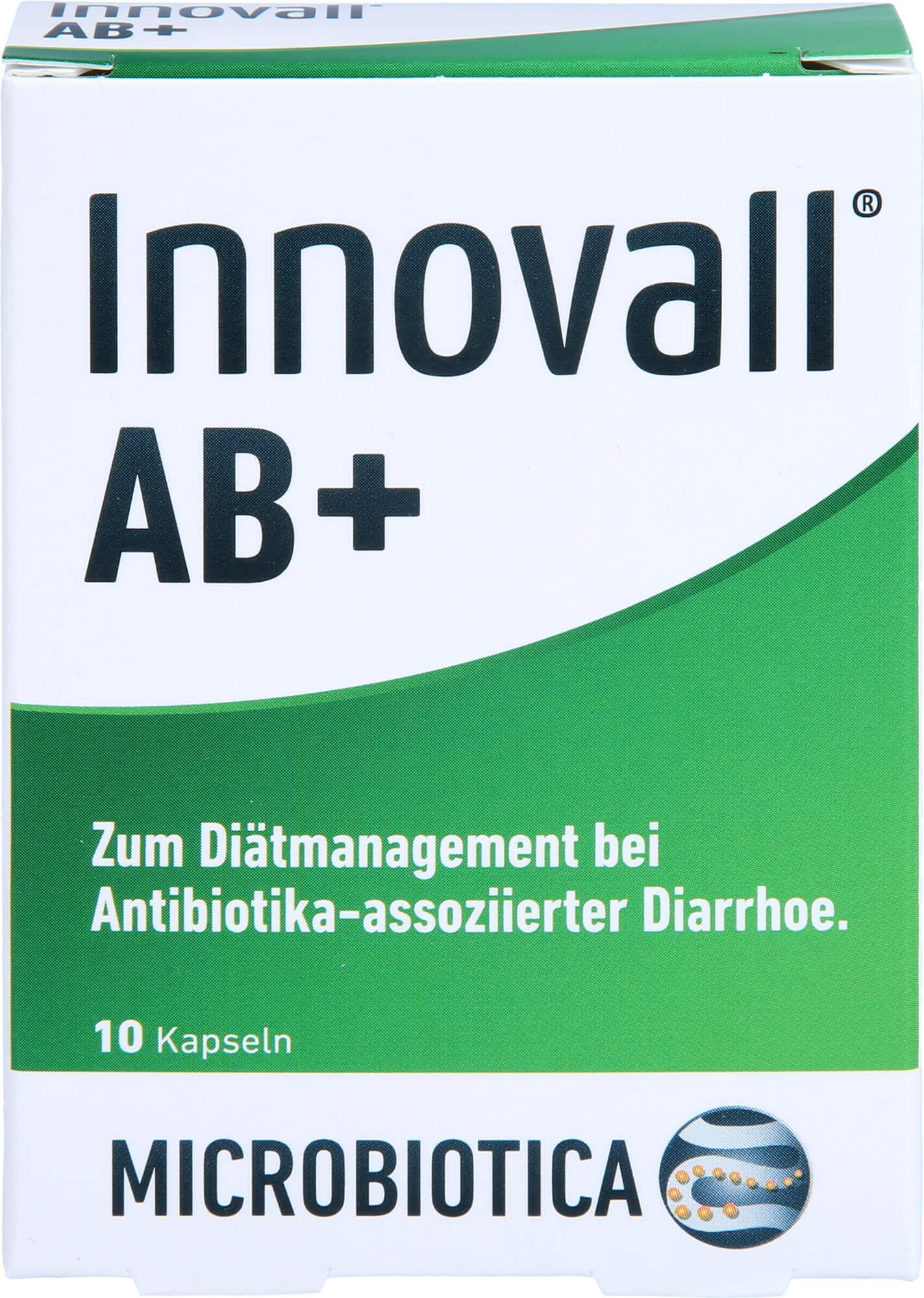 WEBER & WEBER GmbH Innovall AB+ Kapseln bei Antibiotika-assoziierter Diarrhoe, 10 St. Kapseln 17263873