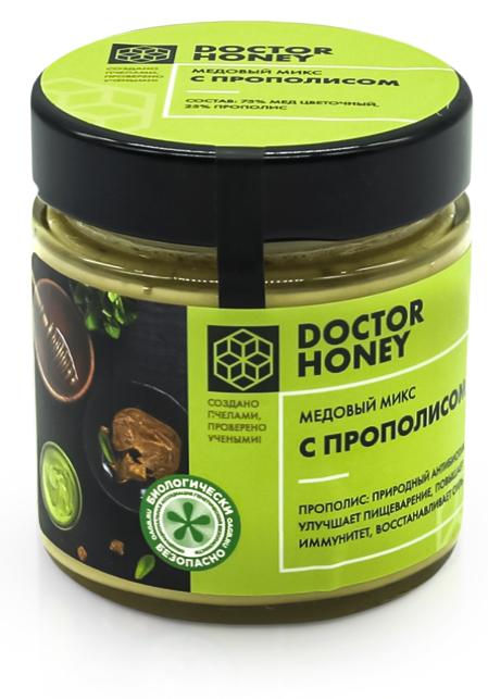 Honig mit mit Propolis, Doctor Honey, 200 g