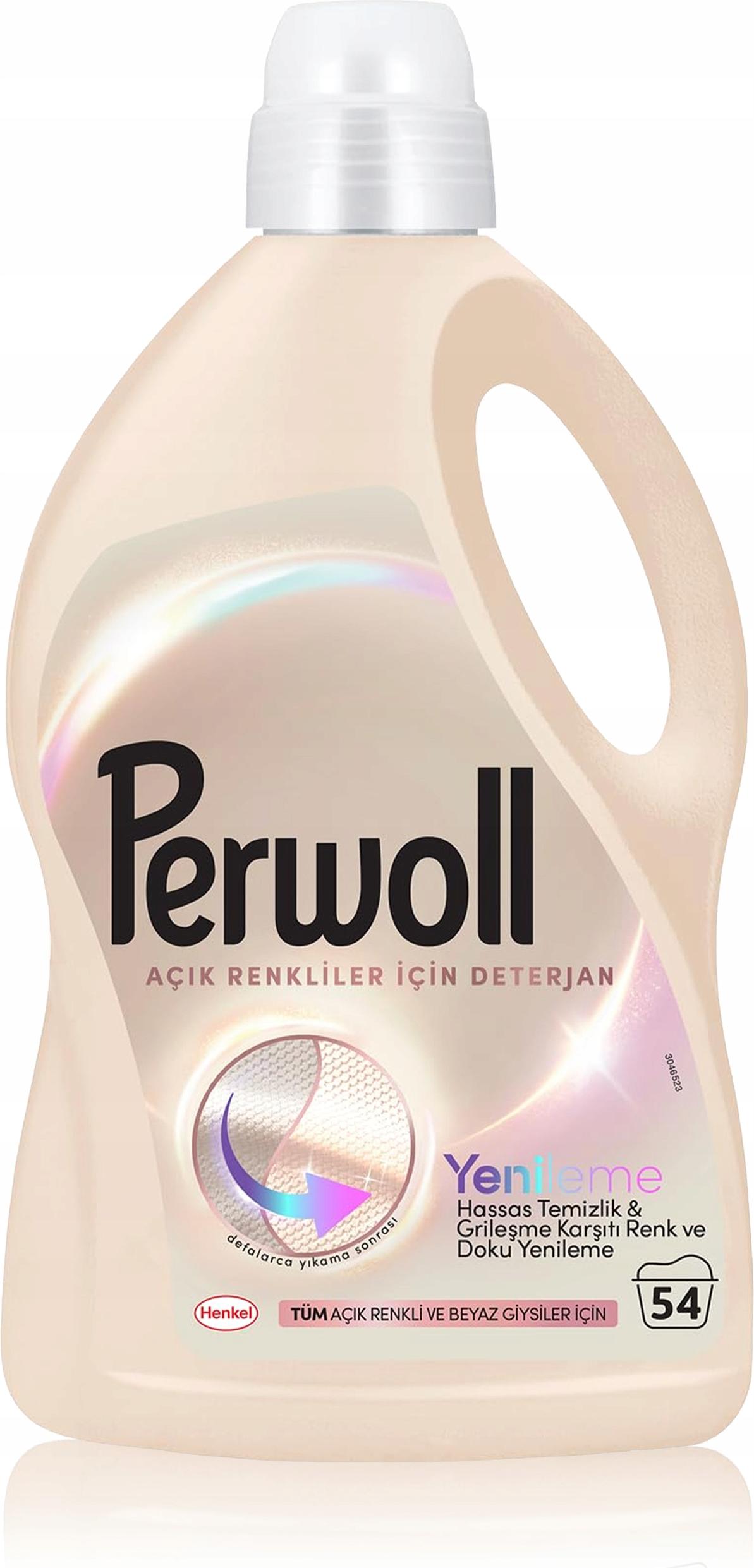 Waschmittel für weiße und helle Textilien Perwoll Renew