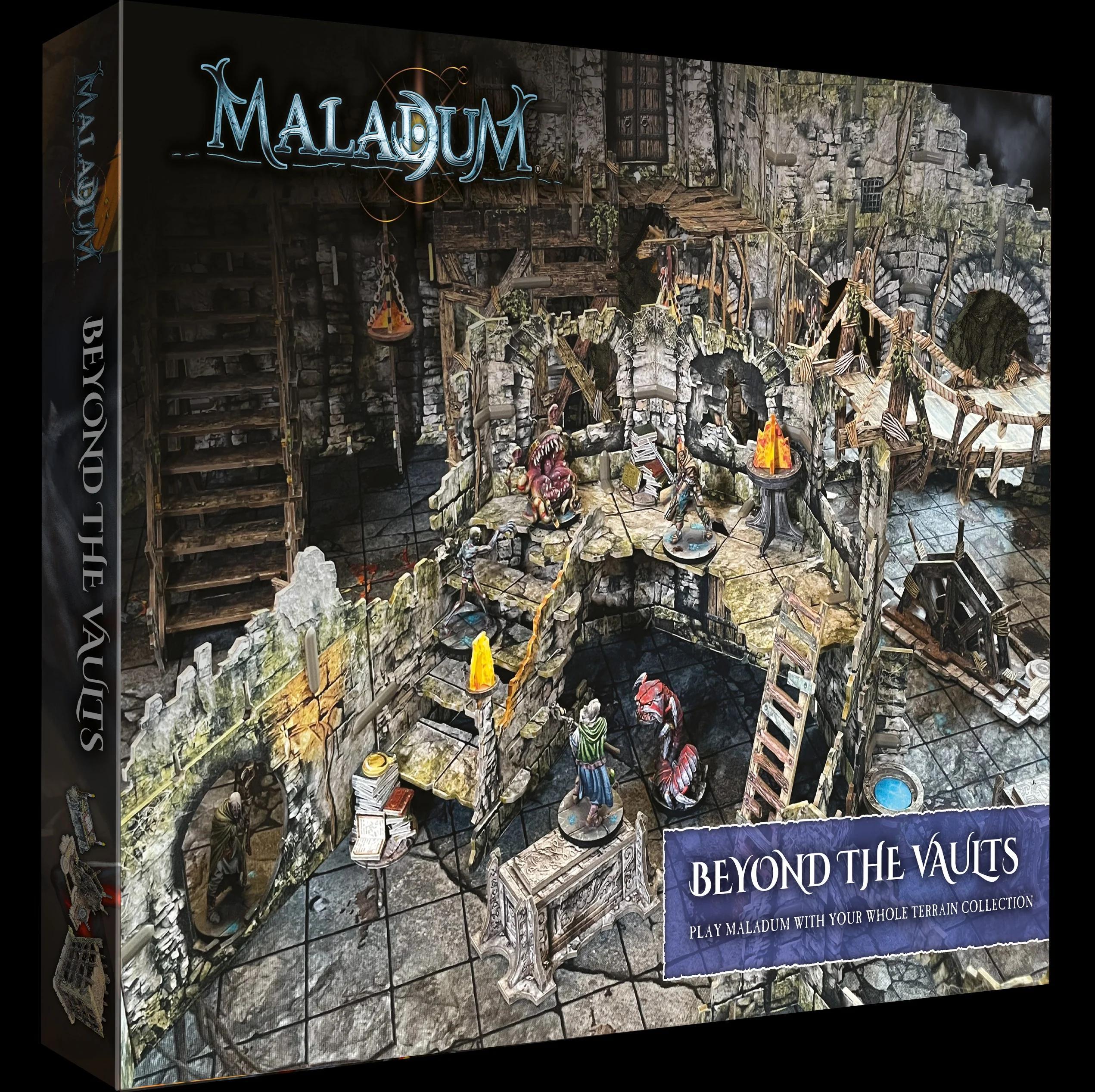 Asmodee Kampfsysteme – Maladum: Jenseits der Gewölbe BATBSGMDE006