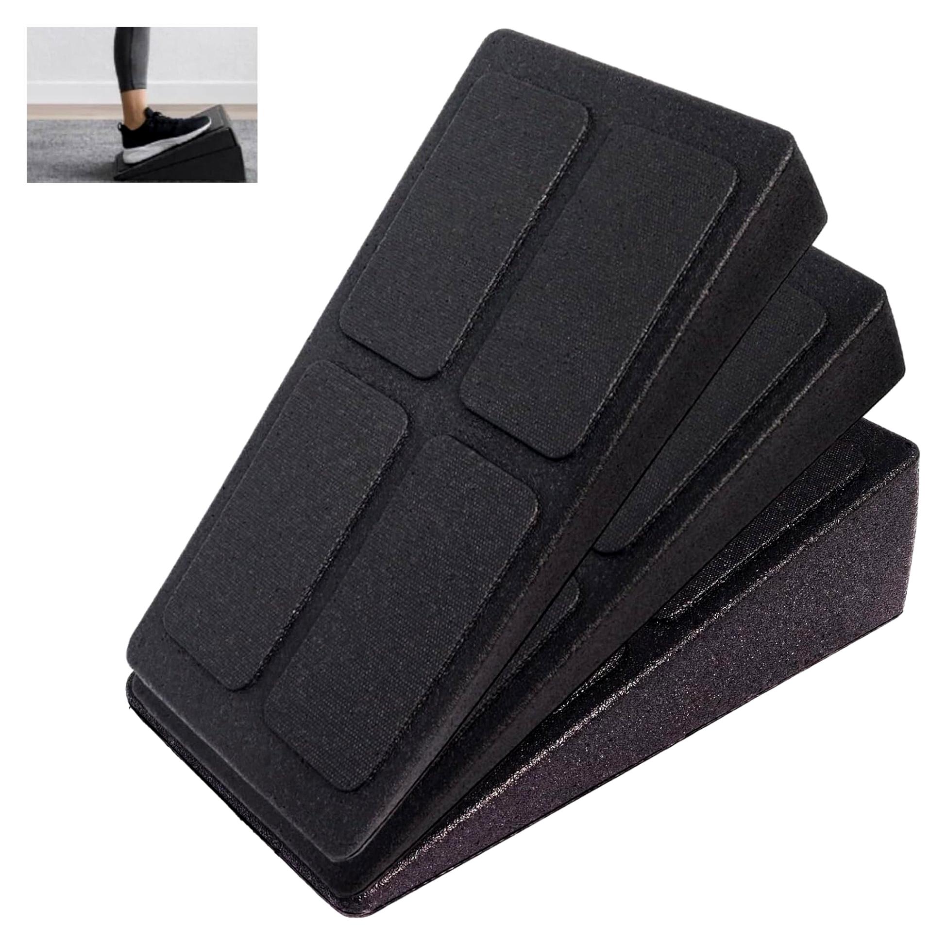 Markenlos Wadendehner 3er Set, Wadentrainer, Kniekeil, Wadendehner Keil, Mobilisationskeil für Wadenstrecker, Slant Board zum Dehnen der Achillessehne