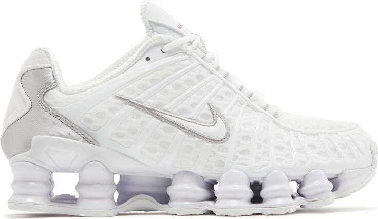 Nike Shox TL White Metallic Silver Max Orange - Hypekickspl