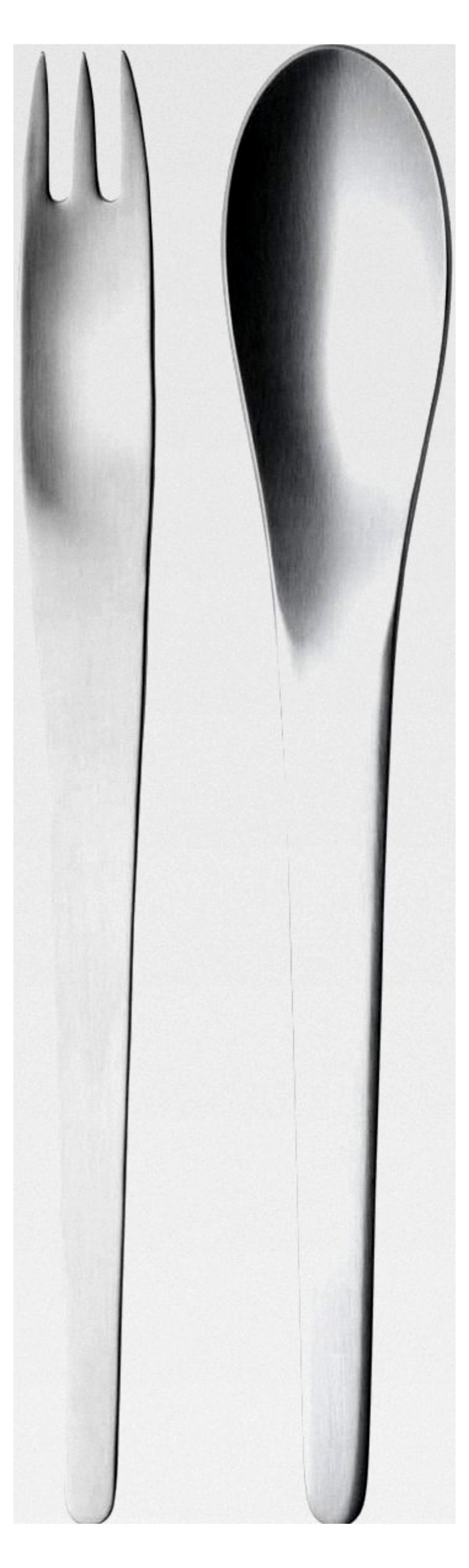 Markenlos Vorlegebesteck von Arne Jacobsen