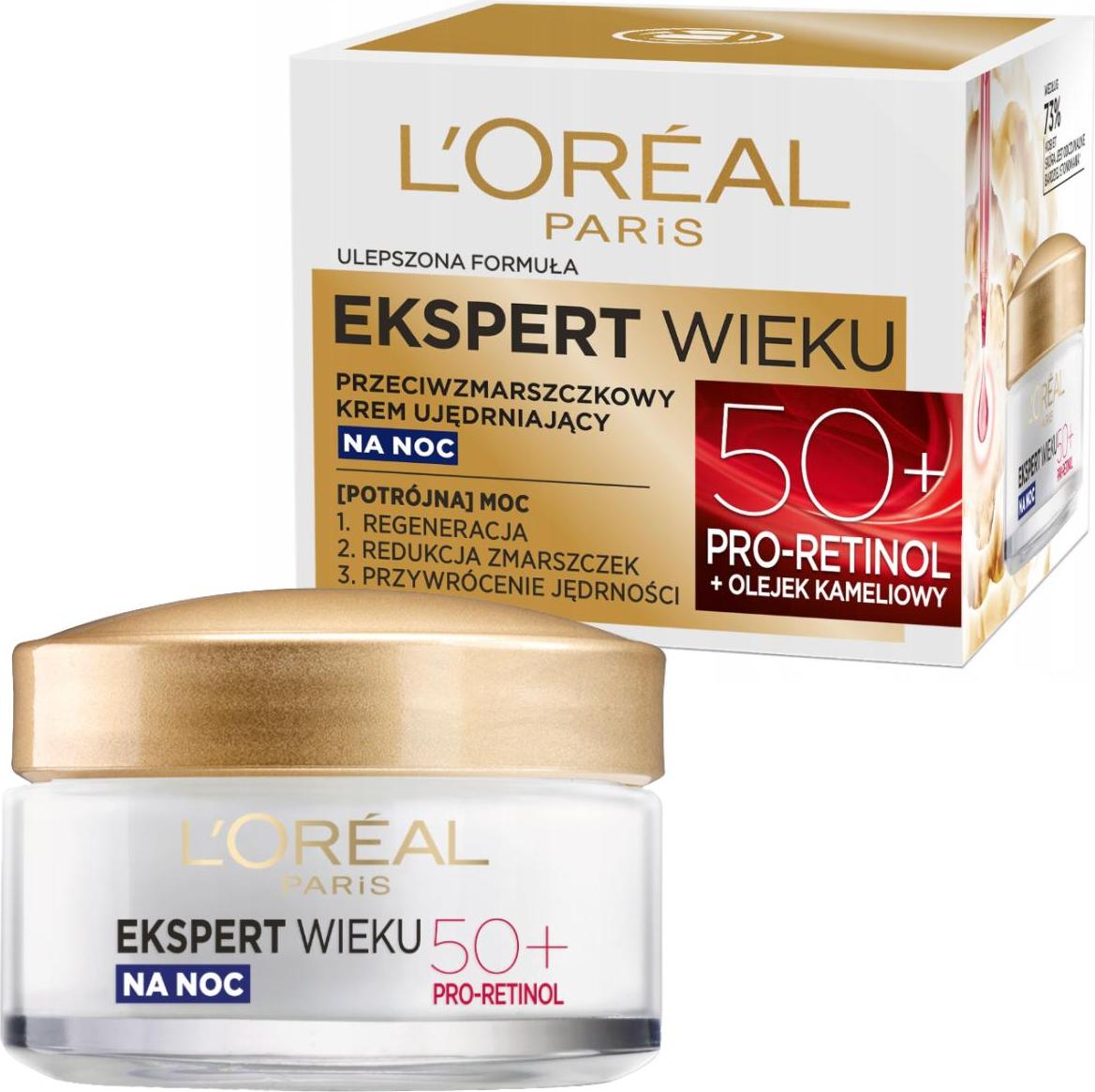 L'Oréal l'oreal age expert straffende anti-falten-nachtcreme 50+ 50 ml
