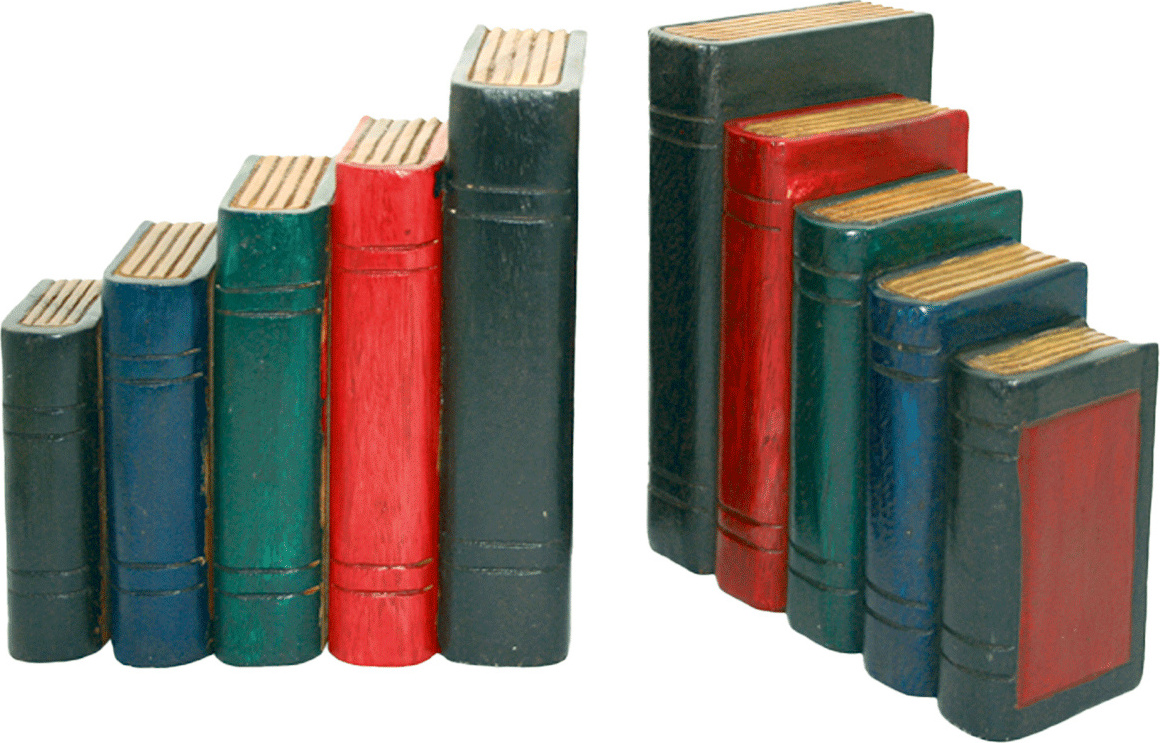 Braveriky Deko Bücher 2er Set Beige - Ästhetische Aufbewahrungsboxen