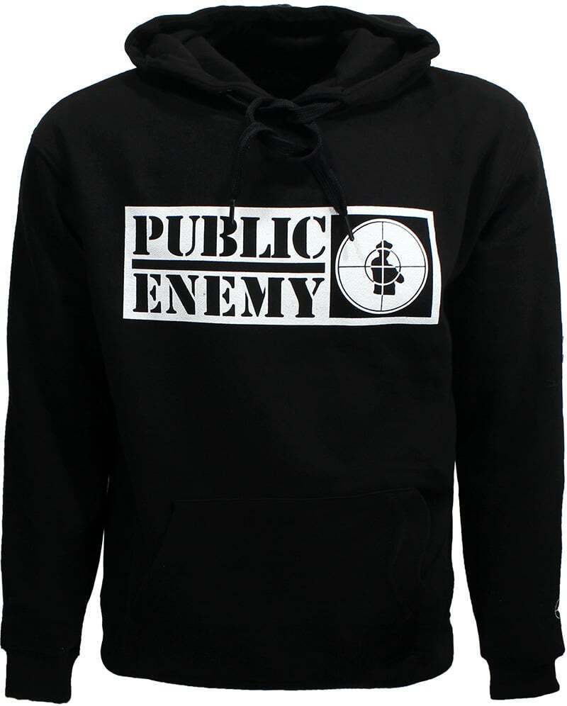 PUBLIC ENEMY❗️ Bluza z kapturem Public Enemy Crosshairs z nadrukiem logo