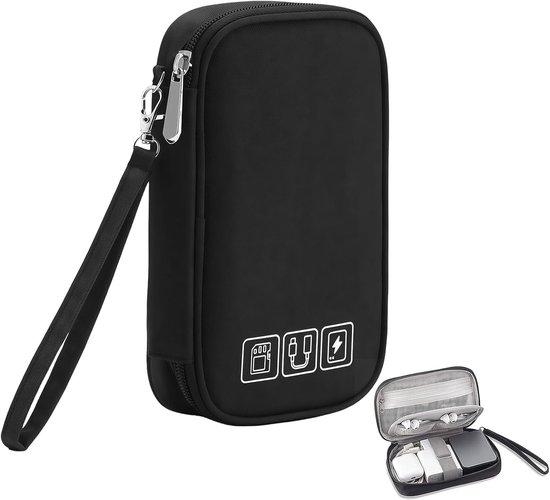 OEM Waterdichte draagbare kabelorganizer voor USB, SD-kaart en powerbank, zwart 2026