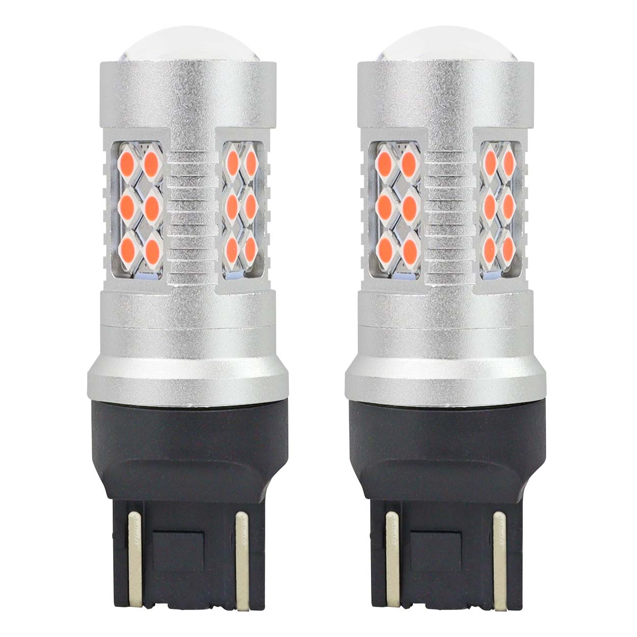 LED CANBUS 24SMD T20 Rot 12V/24V WR21/5W AMIO-02581 Energiesparlampen