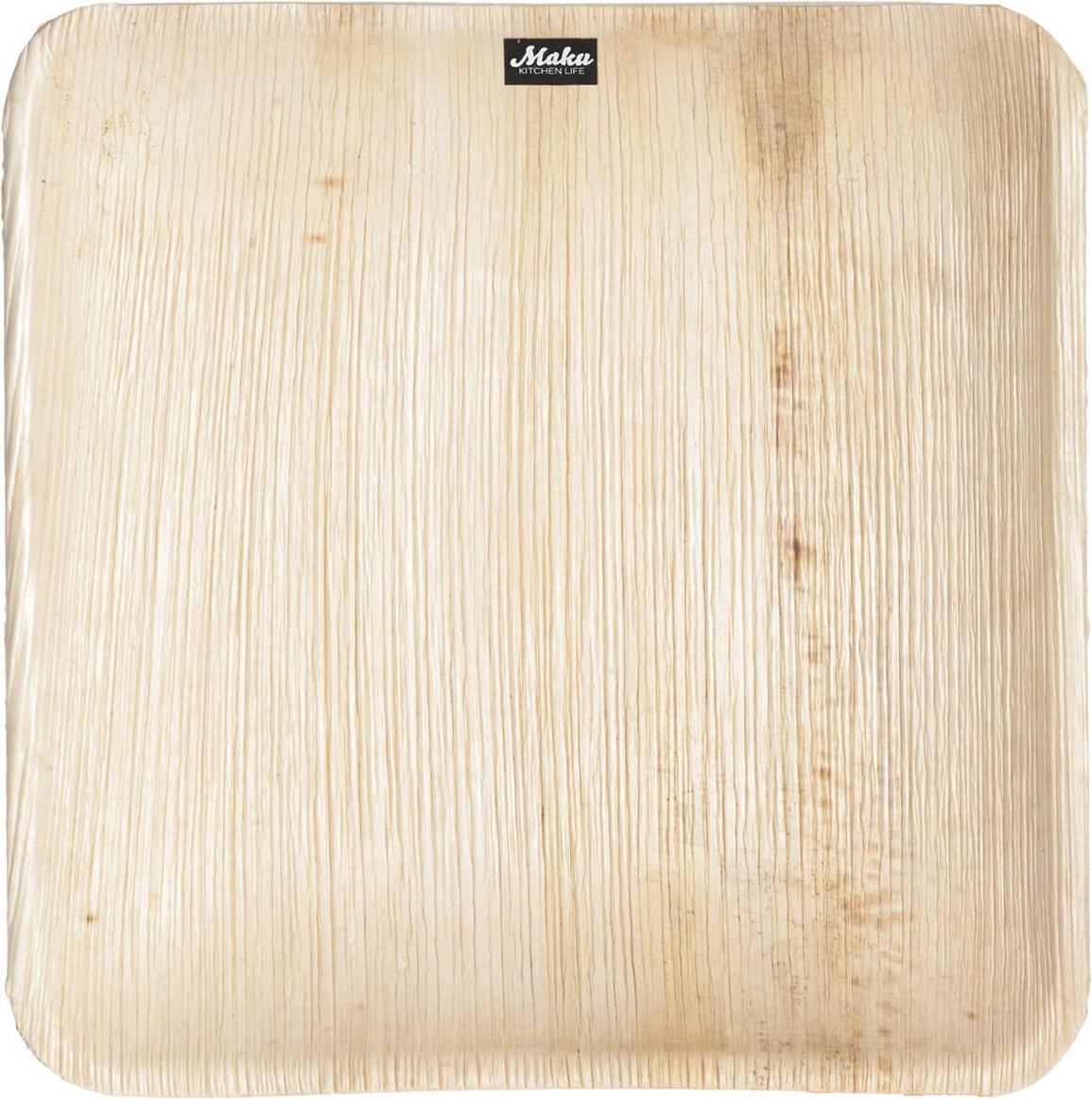 MAKU Palmblattteller 20X20 cm 10St