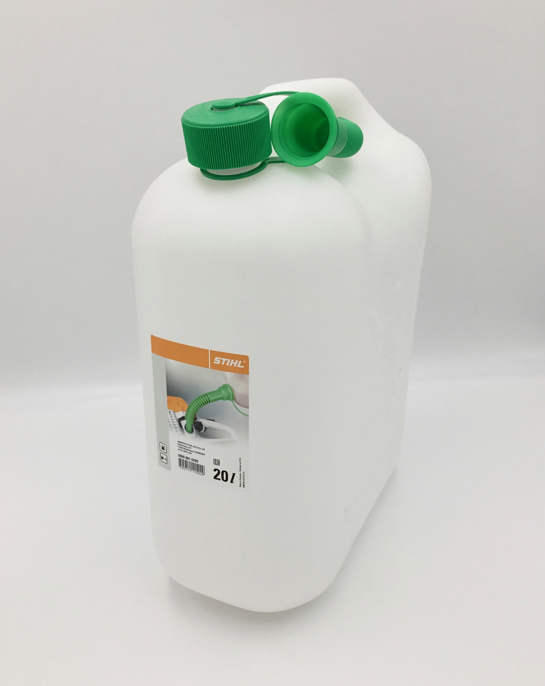 Stihl Kombikanister -Standard transparent - Doppelbehälter 5 l Benzin