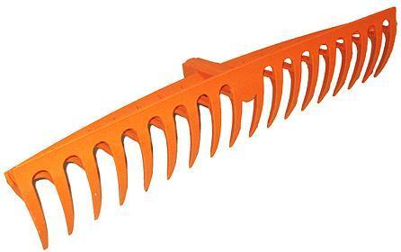 Rechen Strend Pro MULTI-CLICK GAR, 18 Zähne, 580 mm, Nylon, ohne Stiel