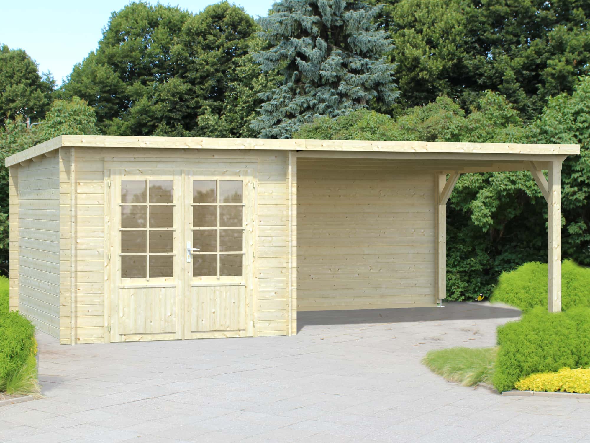 Palmako Gartenhaus Ella 6,9 + 10,0 m²