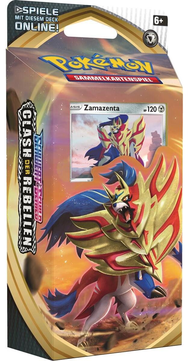 Nintendo Schwert & Schild - Clash der Rebellen - Zamazenta Themendeck - Deutsch