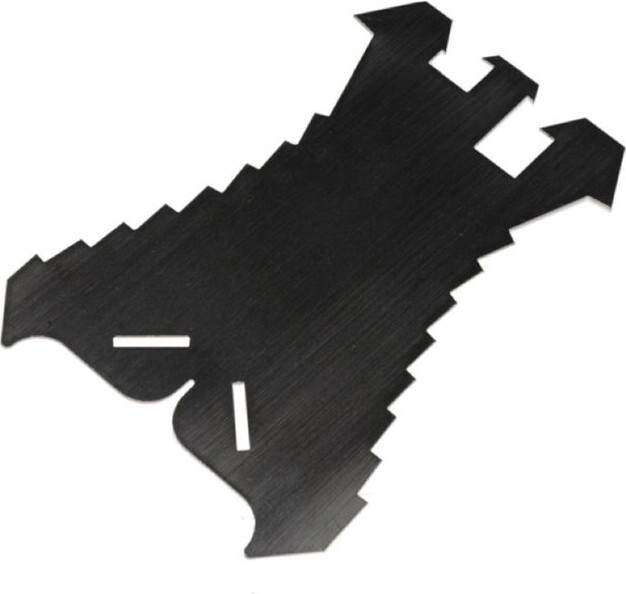 Sanpro Anreißschablone / Schablone zum Anreissen von Blech und Schiefer