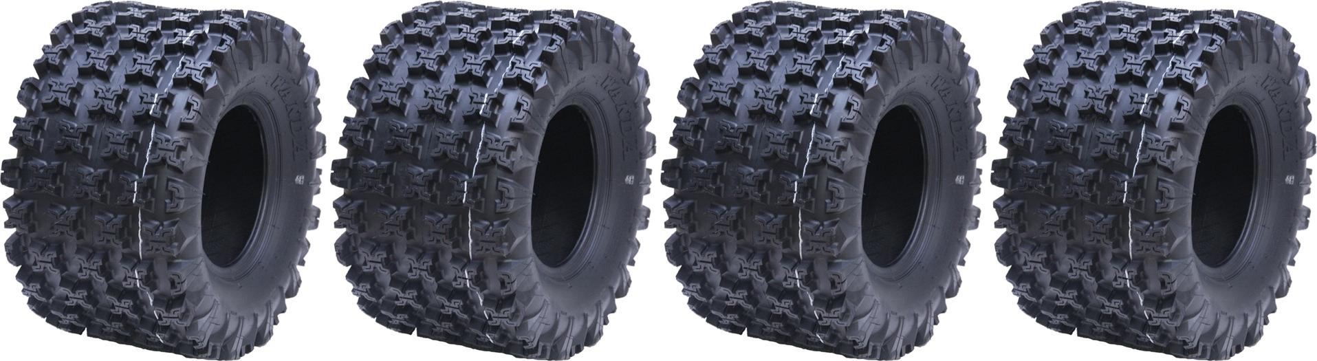 pneumatiky 20x11.00-9 Slasher ATV Quad 6ply Wanda Road Legal Race Tires (sada 4)