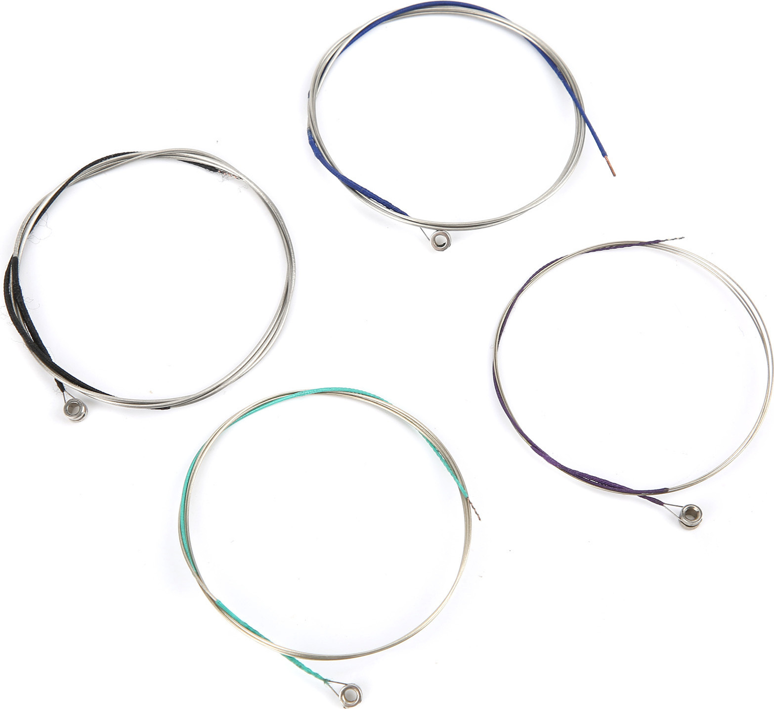 Cocosity Viola Saiten,Violin Saiten Set,Vernickelte Kugel Saite,Kupfer-Nickel Saite,Neusilber umsponnene Saite,Musikinstrument Zubehör