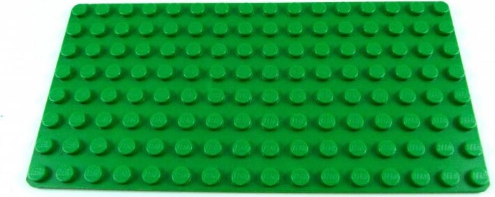 grüne Grundplatte grün flach 16x8 Noppen 16 x 8 Platte Bauplatte Lego D05 k1