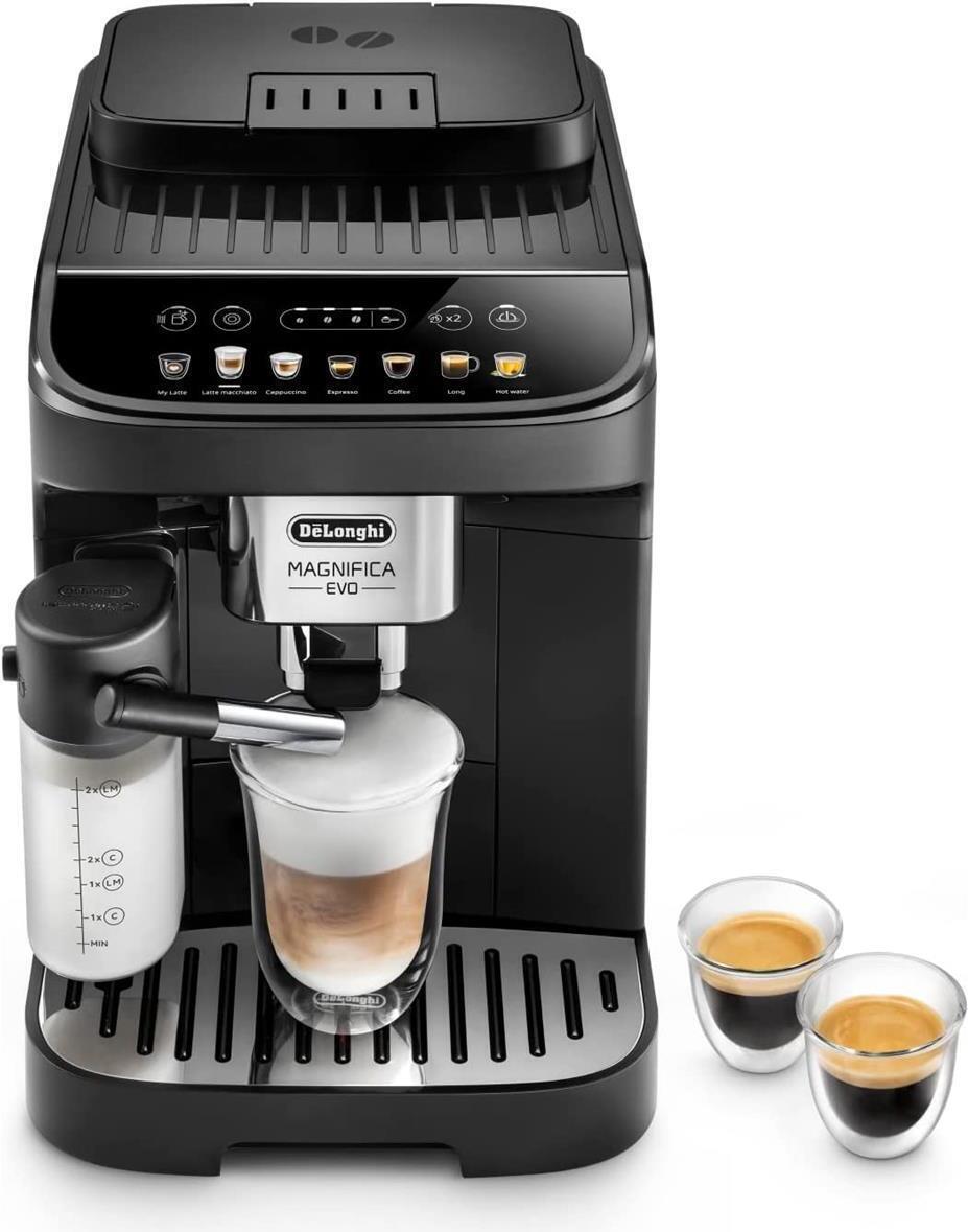 DeLonghi Magnifica Evo ECAM 292.81.B Plne automatický kávovar so systémom na mlieko čierny