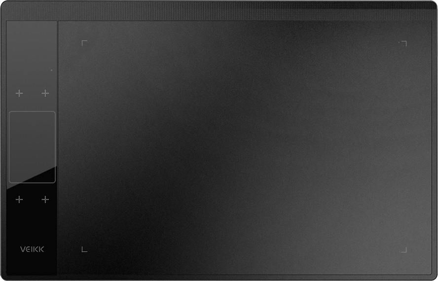 VEIKK A30 digitálny grafický tablet na kreslenie, 10 × 6 palcov, tablet s perom s 8192 úrovňami citlivosti, pasívne pero pre ľavákov aj pravákov, inteligentné dotykové gestá a 4 dotykové tlačidlá