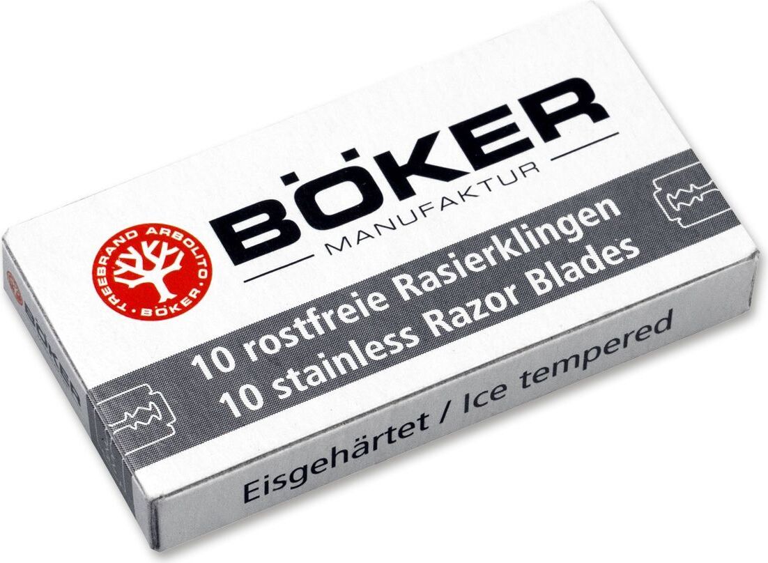 Böker Zubehör | Rasieren 10 Double Edge Rasierklingen