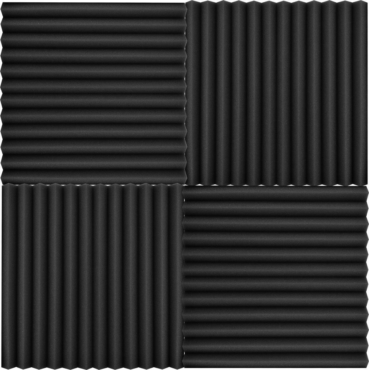 Gistuch 12 teile/paket Studio Schäume Schalldämmung Schaum Absorbierende Platten Schalldichten Schwamm 30 * 2,5 cm/ 12 1 in